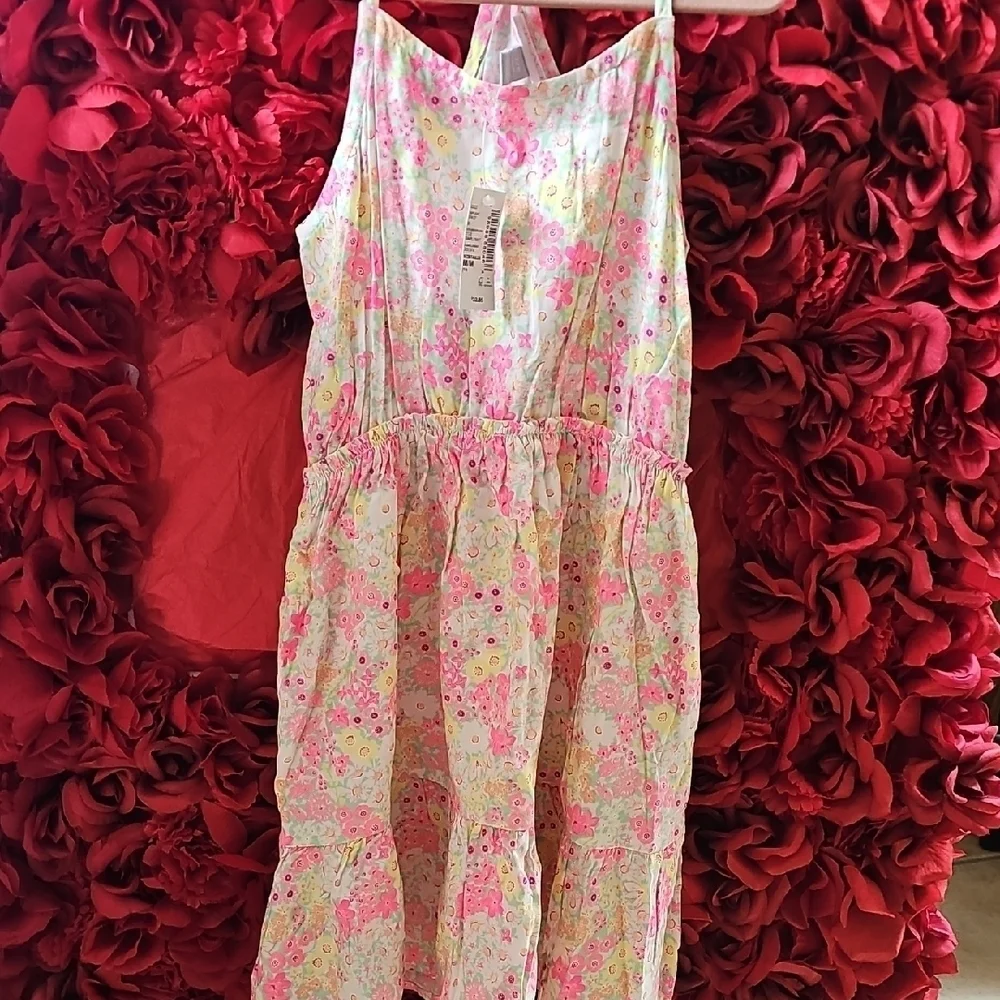 Children's Place NWT Floral Kids Dress Size 7/8